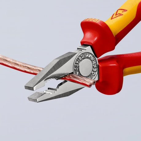 Knipex 03 06 160 combitang verchroomd comfort vde 160mm