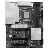 Msi pro z890-p wifi socket 1851 moederbord (zwart zilver, raid, 5gb-lan, wi-fi 7, bt, sound, atx)
