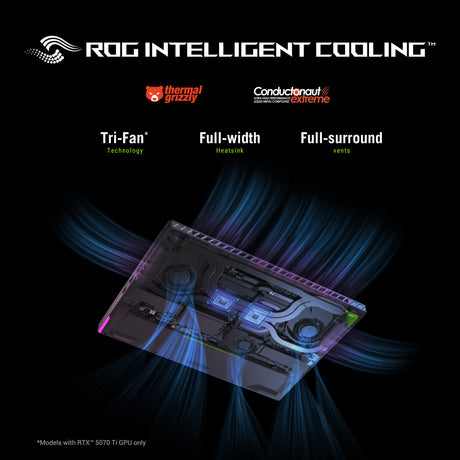 Asus rog strix g16 g614pw-rv006w 16 gaming laptop (grijs | r9 8940hx | rtx 5080 | 16 gb | 1 tb ssd)