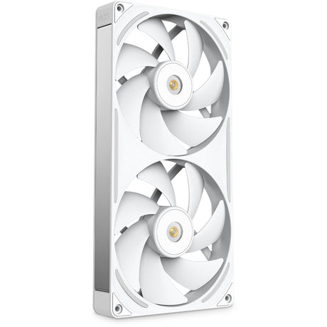 Nzxt performance fan f280x rgb case fans (wit, 2 stuks, 280 x 140 x 30 mm, pwm)