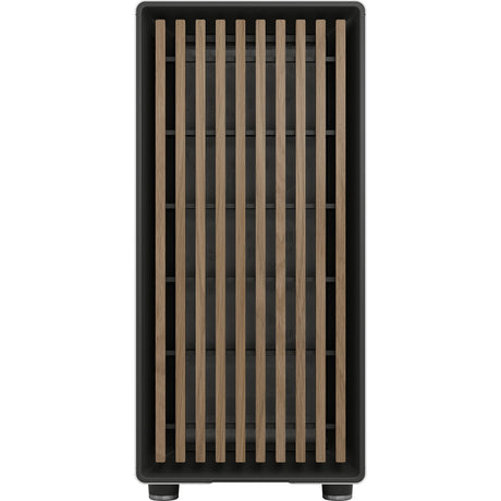 Fractal design north midi tower behuizing (wit houtkleur | 2x usb-a | 1x usb-c)