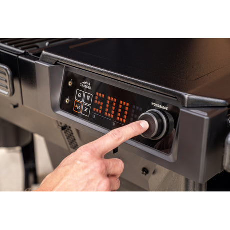 Traeger woodridge pellet barbecue (zwart, wifire)
