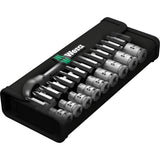 Wera 8100 sa 7 zyklop metal-ratelset doorsteekvierkant 1 4 gereedschapsset (28-delig)