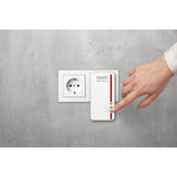 Fritz! powerline 1260e international (wit, 1 stuks, mesh wi-fi)