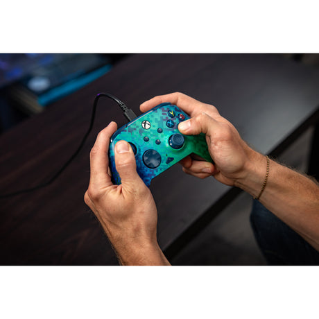 Turtle beach rematch advanced bedrade controller - glitch green (groen, xbox series x|s, xbox one, pc)