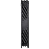 Silverstone shark force 160 argb case fan (zwart, 160 x 160 x 25 mm, pwm)