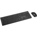 Kensington km270 eq rechargeable desktop set – wireless desktopset (zwart, us lay-out (qwerty), membraan, 100%, bluetooth, 2.4 ghz)