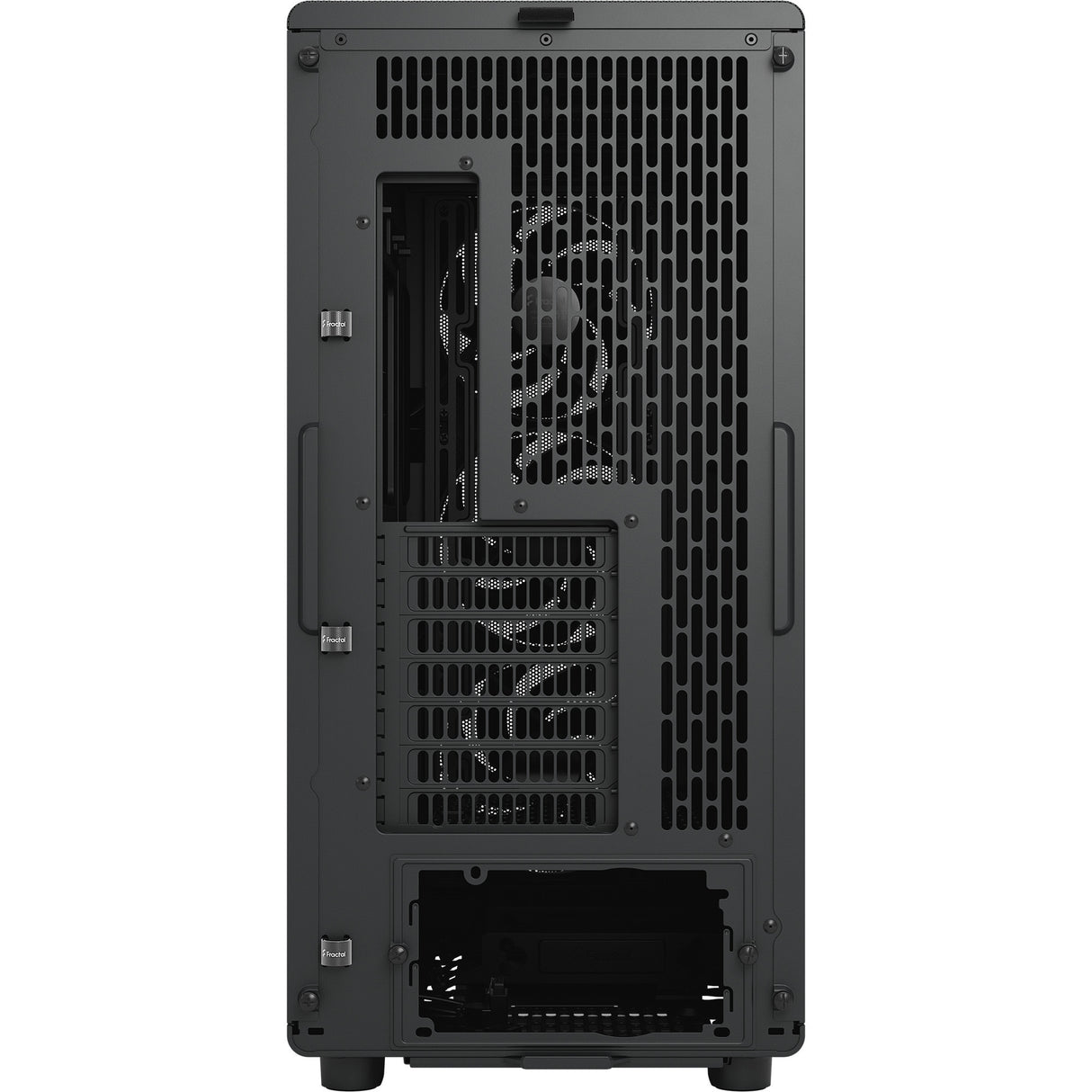 Fractal design epoch xl solid midi tower behuizing (zwart | 2x usb-a | 1x usb-c)