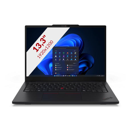 Lenovo thinkpad l13 gen 6 intel (21r50046mh) 13.3 laptop (zwart | core ultra 5 225u | intel graphics | 16 gb | 512 gb ssd)