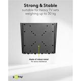 Goobay tv wall mount caravan fixed (m), 23 to 42 inch wandmontage (zwart)