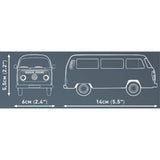 Cobi volkswagen t2b bus constructiespeelgoed (schaal 1:35)