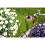 Gardena profi-system aansluitgarnituur kraanstuk (grijs oranje, 2713-20 | voor pipeline of sprinklersystem)
