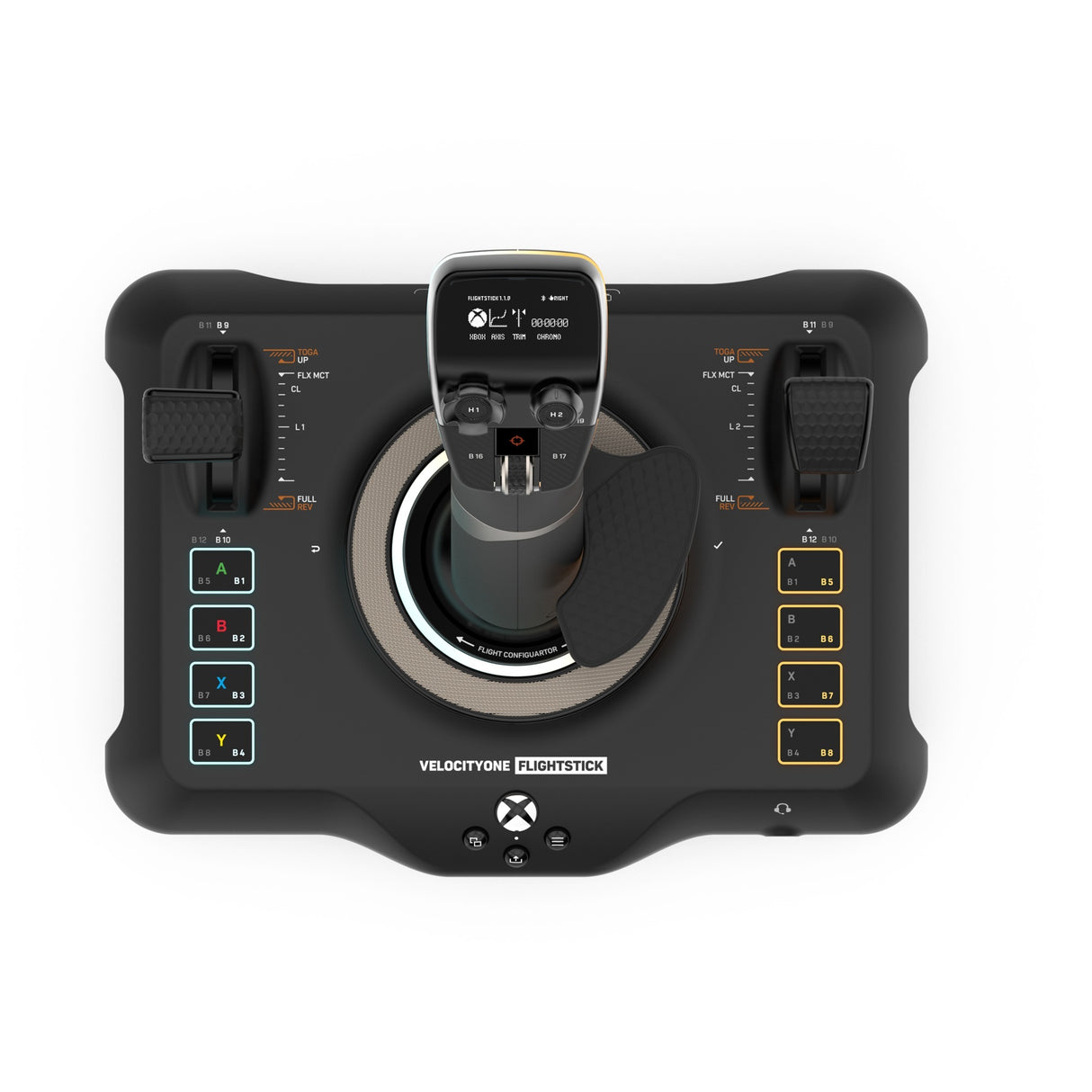 Turtle beach velocityone flightstick joystick (zwart, xbox series x|s | xbox one | windows 10 11)