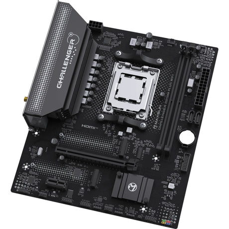 Maxsun ms-challenger b850m plus wifi socket am5 moederbord (zwart, raid, gb-lan, wlan, bt, sound, µatx)