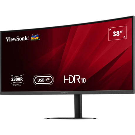 Viewsonic va3820c uwqhd+ 21:9 curved monitor met usb-c hub 38 ultrawide (zwart, 1x displayport, 2x hdmi, 1x usb-c)