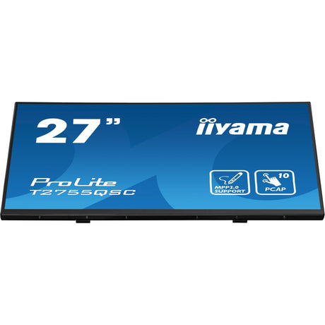 Iiyama prolite t2755qsc-b1 27 touchscreen monitor (zwart, 1x displayport, 1x hdmi, 2x usb-a)
