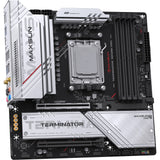 Maxsun ms-terminator b850m pro wifi socket am5 moederbord (zwart, raid, 2.5 gb-lan, wlan, bt, sound, µatx)