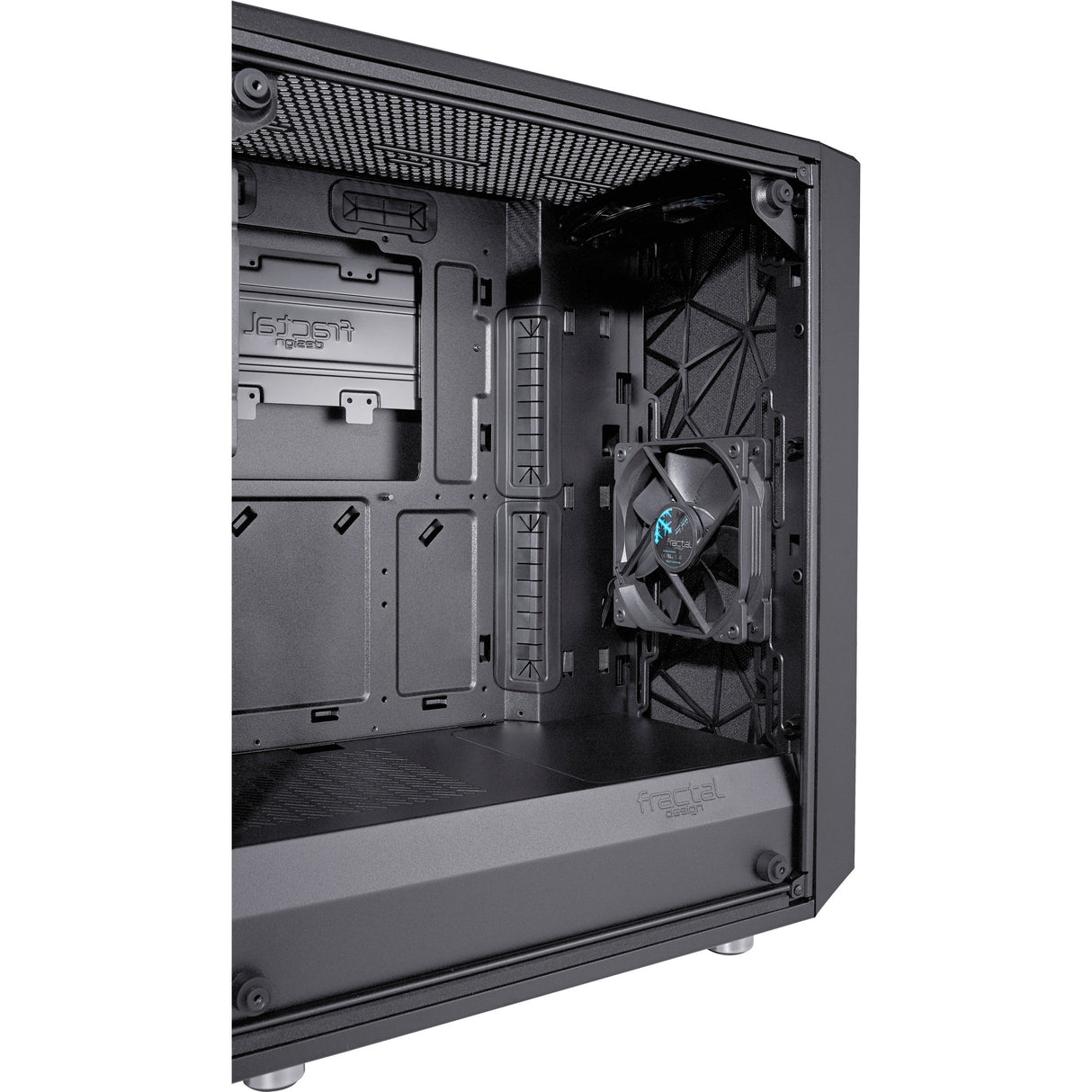 Fractal design meshify c midi tower behuizing (zwart | 2x usb-a | tempered glass)