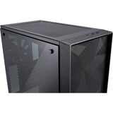 Fractal design meshify c midi tower behuizing (zwart | 2x usb-a | tempered glass)