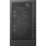 Montech x3 mesh midi tower behuizing (zwart | 3x usb-a | rgb | tempered glass)