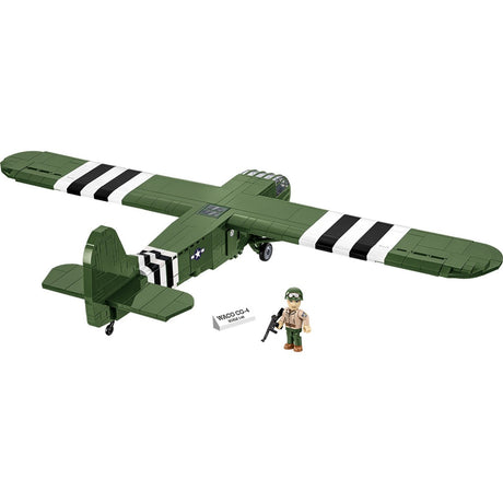 Cobi historical collection - waco cg-4 constructiespeelgoed (schaal 1:48)
