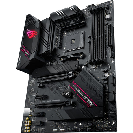 Asus rog strix b550-f gaming socket am4 moederbord (zwart, raid, 2.5gb-lan, sound, atx)