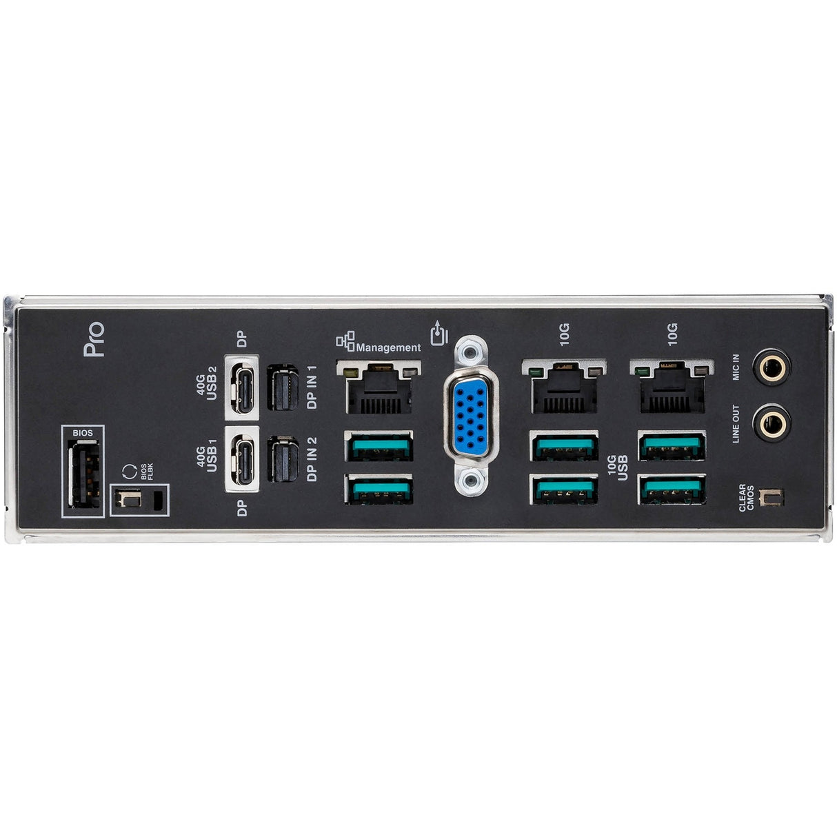 Asus pro ws wrx90e-sage se socket str5 moederbord (raid, 2x 10gb-lan, eeb)