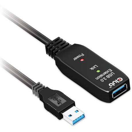 Club 3d usb 3.2 gen1 actieve repeaterkabel (zwart, 5 meter)