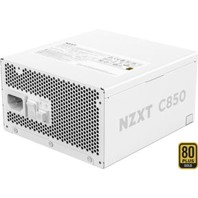 Nzxt c850 gold atx 3.1 modulaire 850 watt voeding (wit, 1x 12v-2x6, 3x pcie)