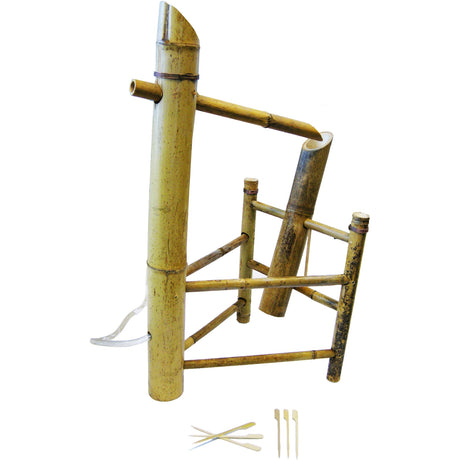 Ubbink acquaarte - bamboe watertuimelaar waterornament (bruin)