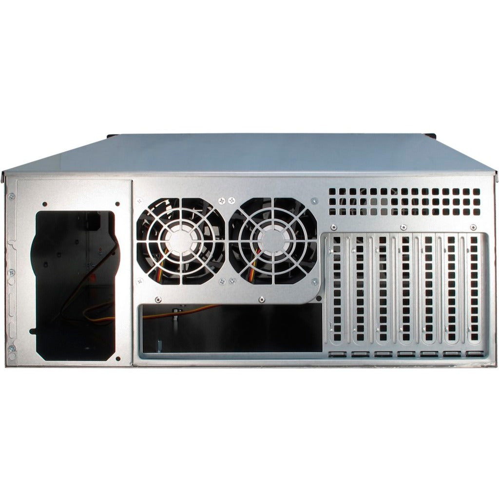 Inter-tech 4u 4410 rack behuizing (zwart | 2x usb-a)