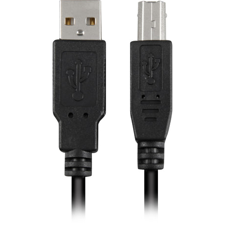 Sharkoon usb-a 2.0 naar usb-b kabel (zwart, 1 meter)