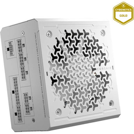 Corsair rm850e modulaire 850 watt voeding (wit, 1x 12v-2x6, 2x pcie)