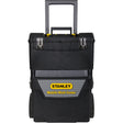 Stanley mobile work center 2in1 gereedschapskist (zwart grijs)