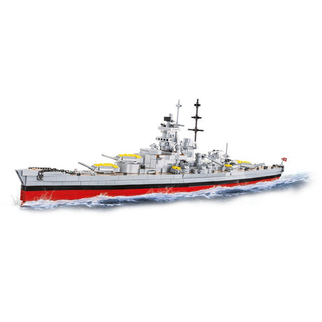 Cobi battleship gneisenau constructiespeelgoed (schaal 1:300)