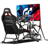 Next level racing gt lite pro foldable racing simulator (zwart)