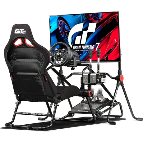 Next level racing gt lite pro foldable racing simulator (zwart)