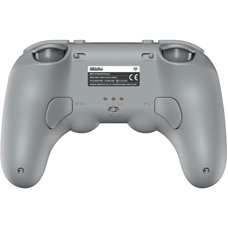 8bitdo pro 3 bluetooth gamepad (grijs zwart, switch 1 2, pc, android, 2.4 ghz bluetooth usb)