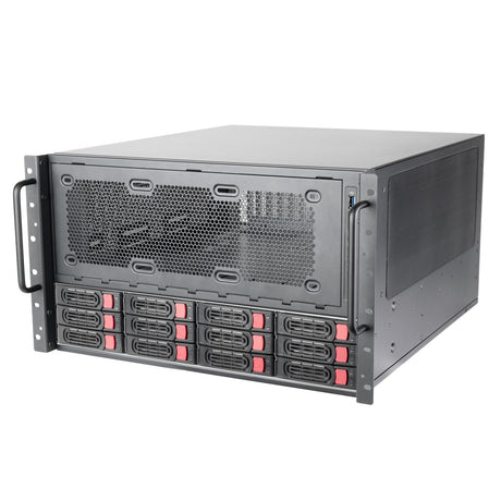Silverstone rm61-312, rack, serverbehuizing (zwart | 6u)