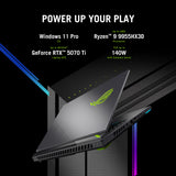 Asus rog strix g16 g614pm-rv224w 16 gaming laptop (grijs | r9 8940hx | rtx 5060 | 16 gb | 1 tb ssd)