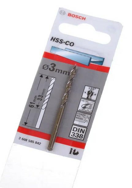 Bosch metaalboor hss-co 4,1 43mm 1szt.
