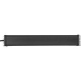Brennenstuhl premium-line 19 contactdoosstrip voor schakelkasten 8-voudig zw lichtgr 3m h05vv-f 3g1,5 19 -format