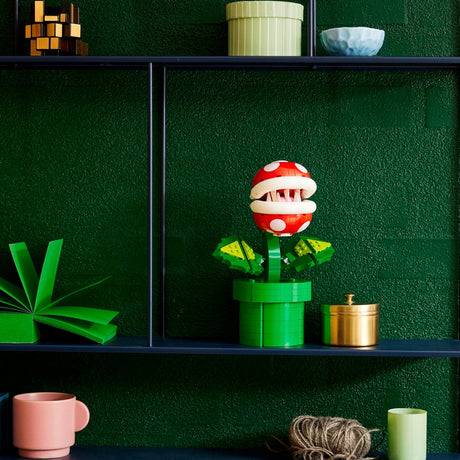 Lego super mario - piranha plant constructiespeelgoed (71426)