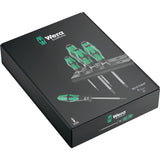Wera 367 6 schroevendraaierset kraftform plus (zwart groen, 6-delig)