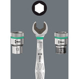 Wera 8100 sa 11 zyklop metal-ratelset, 28‑delig gereedschapsset (omschakelpal, 1 4 -aandrijving)