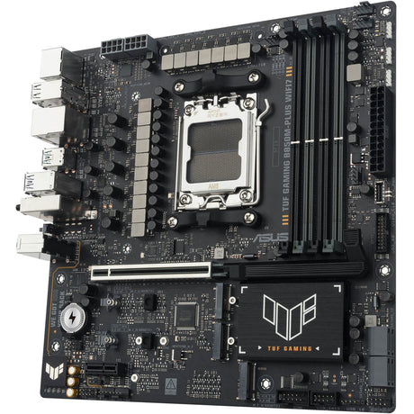 Asus tuf gaming b850m-plus wifi7 socket am5 moederbord (2.5gb-lan, wi-fi 7, bt, sound, µatx)