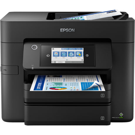 Epson workforce pro wf-4830dtwf all-in-one inkjetprinter met faxfunctie (zwart)