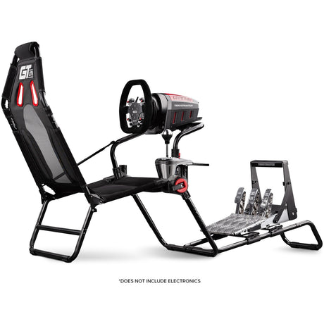 Next level racing gt lite foldable racing simulator (zwart)