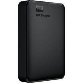 Wd elements portable 5 tb externe harde schijf (zwart, bu6y0050bbk-wesn, micro-usb-b 3.2 (5 gbit s))