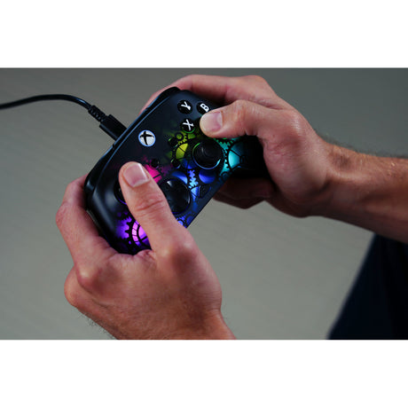 Turtle beach afterglow ignite bekabelde rgb-gamingcontroller - time machine (zwart, xbox series x|s, xbox one, pc)